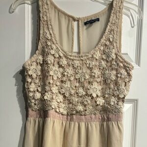 American Eagle Outfitters crochet dress size small